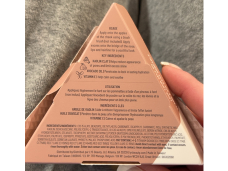 LYS Beauty Higher Standard Satin Matte Cream Blush, Empower, 0.23 oz/8.5 g