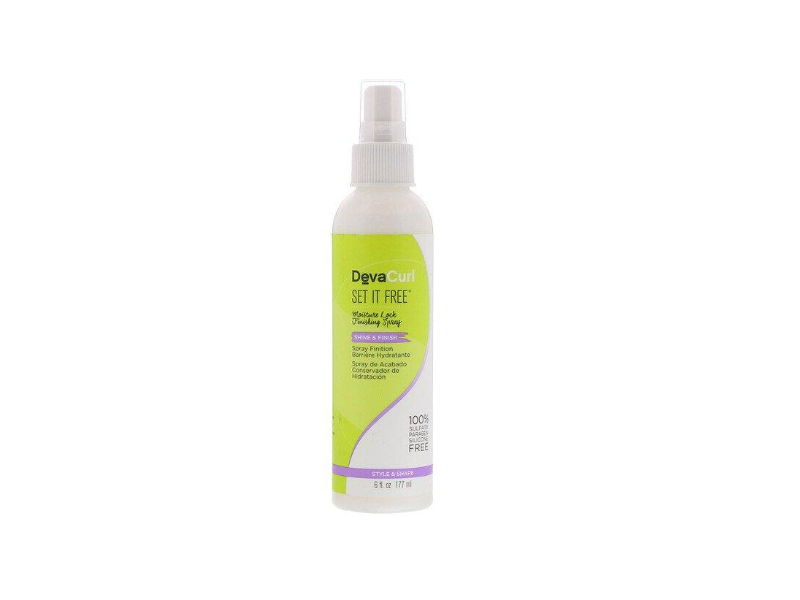 Deva Curl Set It Free Moisture Lock Finishing Spray, 6 fl oz/177 mL