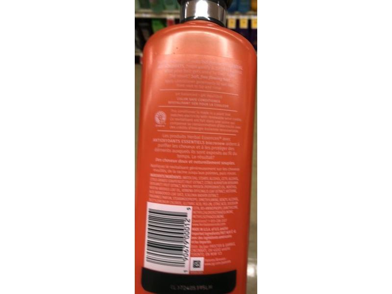 Herbal Essences Naked Volume Conditioner, White Grapefruit & Mosa Mint, 13.5 fl oz/400 mL, Pack Of 2