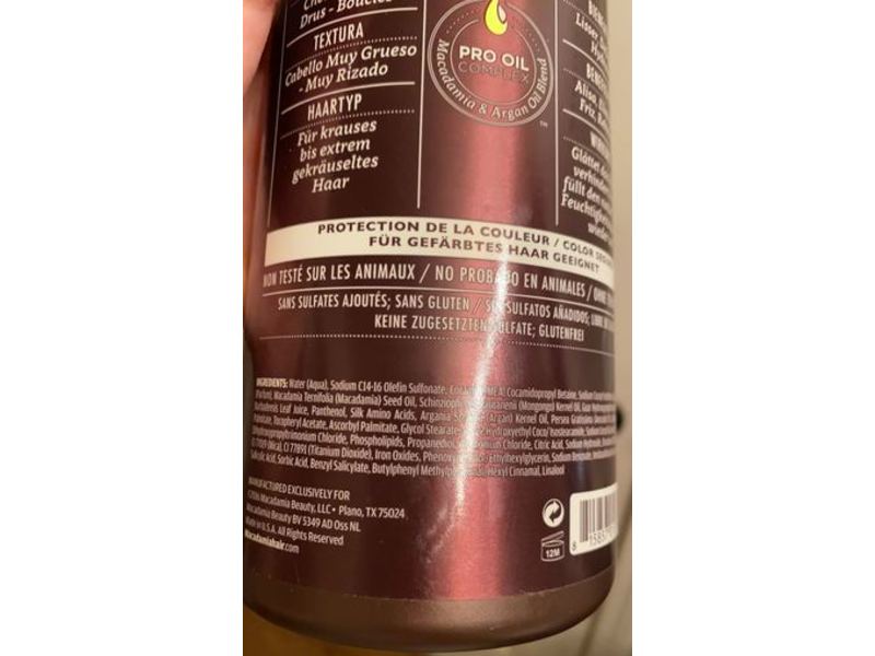 Macadamia Professional Ultra Rich Moisture Shampoo, 33.8 fl oz/1 L