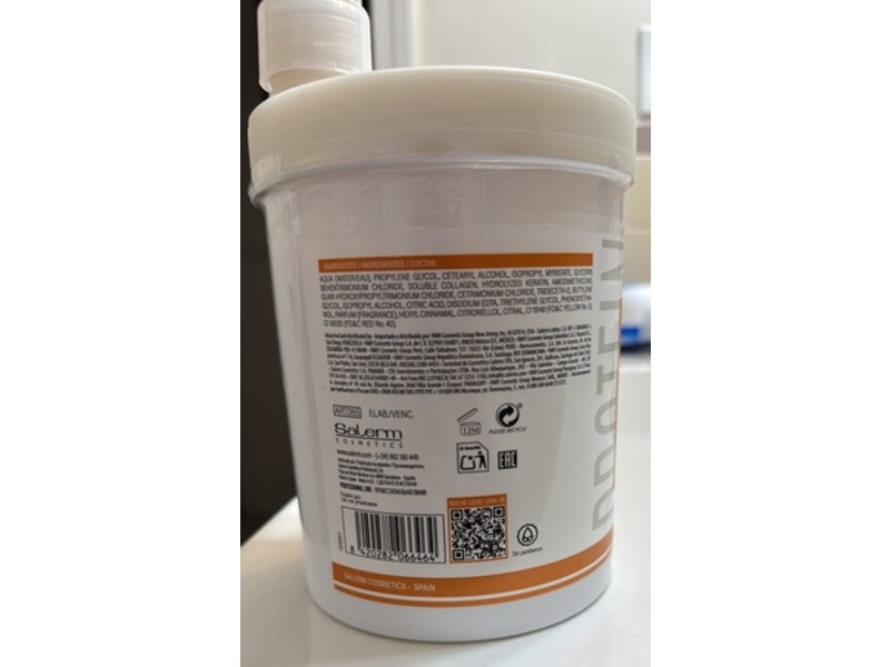 Salerm Cosmetics Multi-Protein Mask, 32.8 oz/1000 mL
