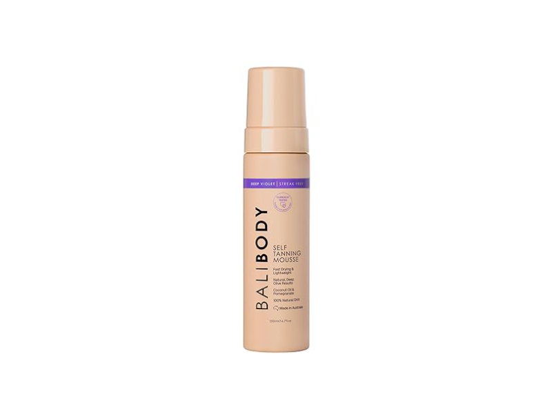 Balibody Self Tanning Mousse, Deep Violet, 6.7 fl oz/200 mL