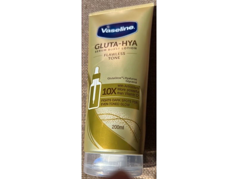 Vaseline Gluta-Hya Serum Burst Lotion, Flawless Tone, 200 mL