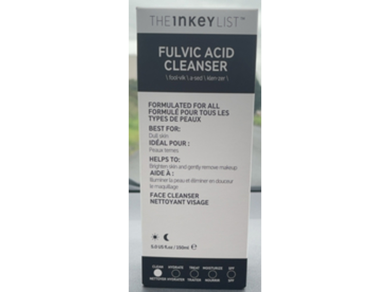 The Inkey List Facial Cleanser, Fulvic Acid, Clean, 5.0 fl oz/150 mL