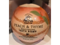 Pacha Soap Co Moisturizing Bath Bomb, Peach & Thyme, 5 oz/142 g - thumbnail 2