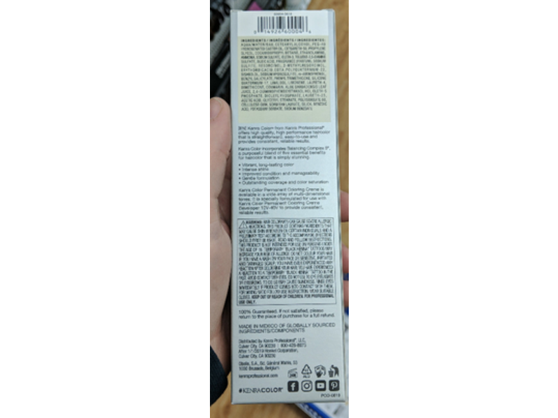 Kenra Color Permanent 6N, 3 oz