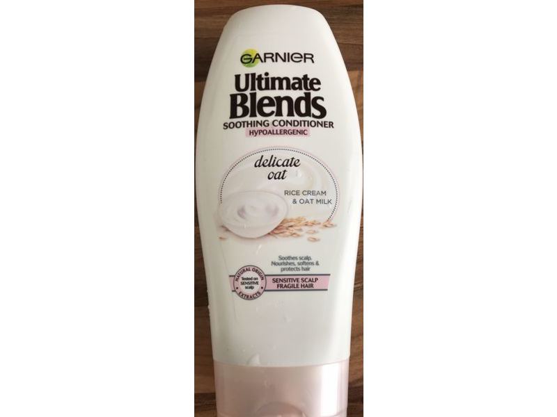 Garnier Ultimate Blends Soothing Conditioner, Hypoallergenic, Delicate Oat, 360 mL