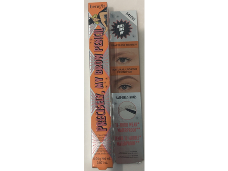 Benefit Precisely My Brow Pencil Ultra Fine Brow Defining Pencil, 03 Medium, 0.01 fl oz/0.04 g