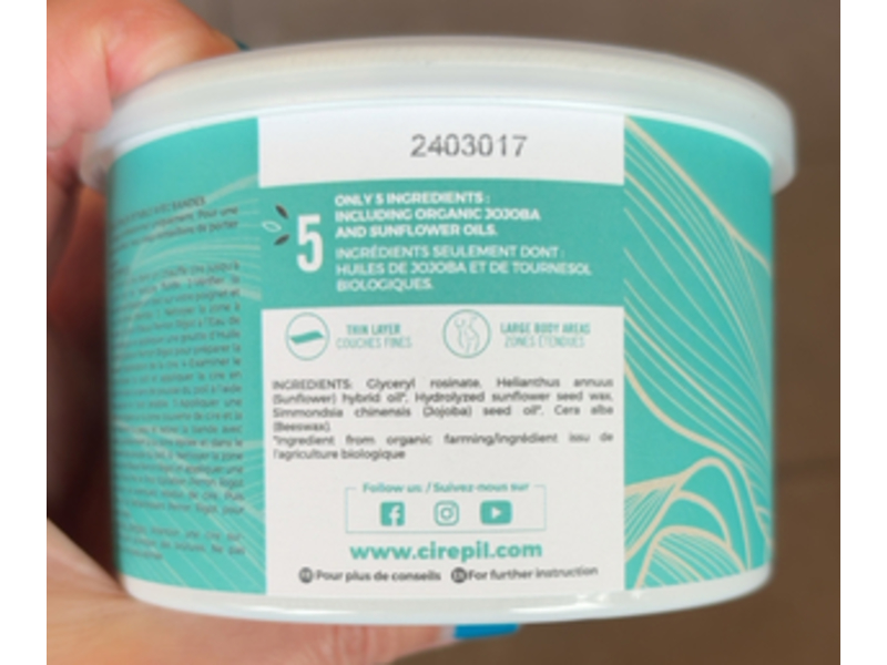 Perron Rigot Cirepil Origine Wax, 14.11 oz/400 g