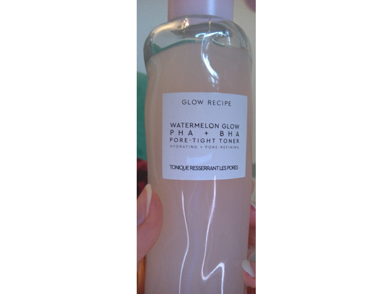 Glow Recipe Watermelon Glow PHA + BHA Pore-Tight Toner, Hydrating + Pore Refining, 5.07 fl oz/150 mL