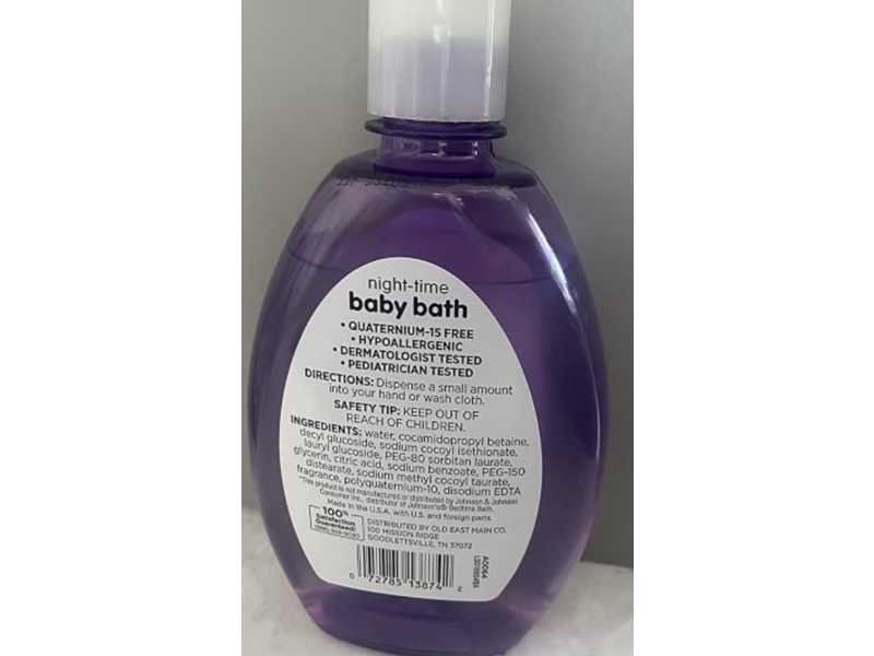 Gentle Steps Night-Time Baby Bath, 13.6 fl oz/400 mL