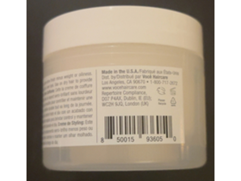 Voce Style Me Cream Sculpting Weightless Hold, 2 oz/59 mL