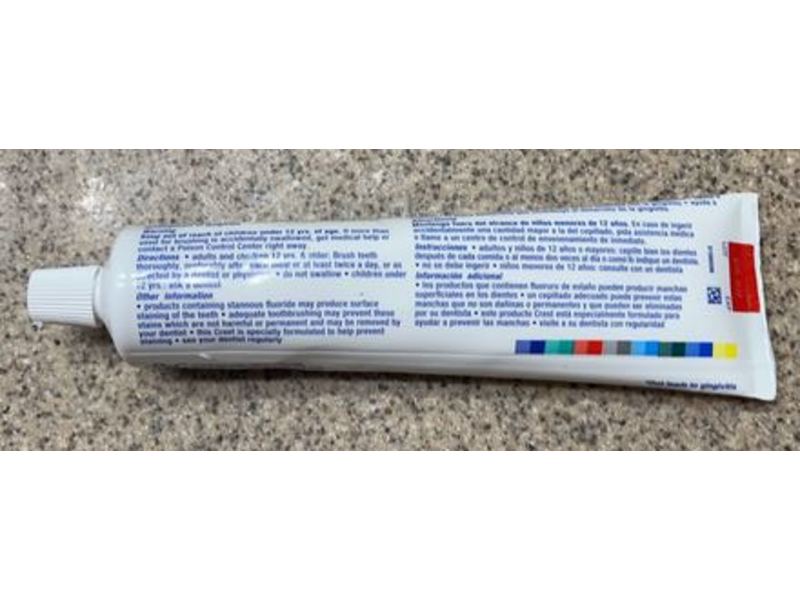 Crest Premium Plus Fluoride Toothpaste, Antibacterial, Active Foam + Whitening, Smooth Peppermint, 7 oz/198 g