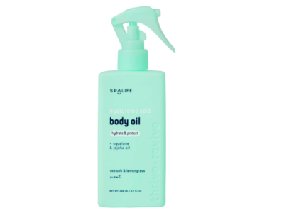 Spa Life Body Oil, Sea Salt & Lemongrass Scent, 6.7 fl oz/200 mL