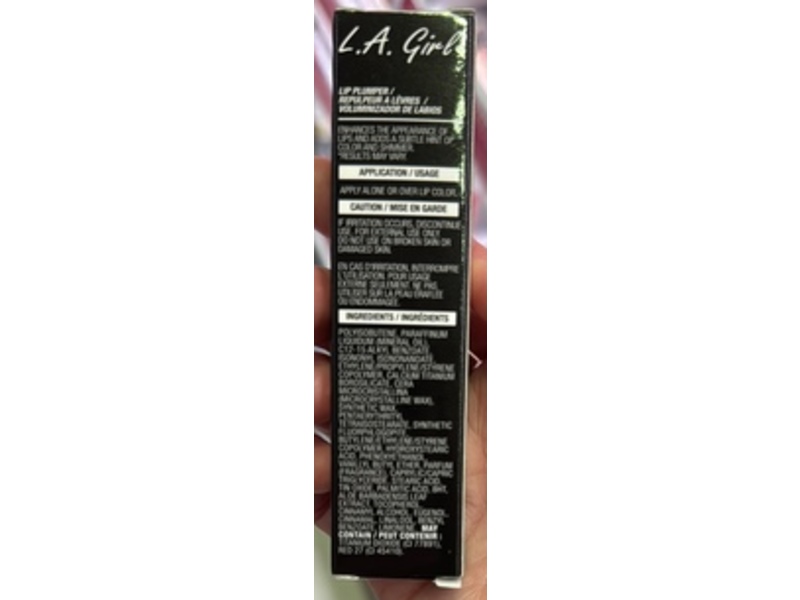 L.A. Girl Tinted Lip Plumper, Holographic, 0.44 fl oz/13 mL