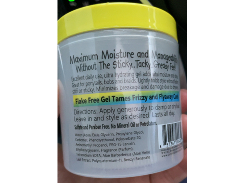 Curly Kids Curly Gel Moisturizer, 6 oz/170 g, Pack Of 4