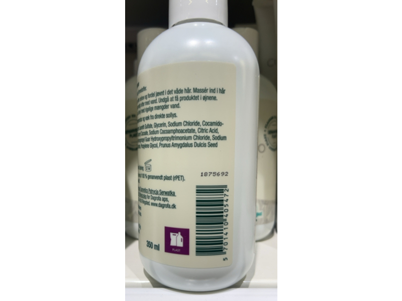 Gron Balance Pleje Shampoo, 350 mL