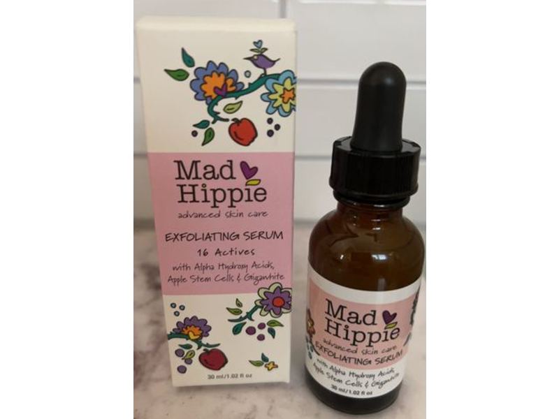 Mad Hippie Exfoliating Serum, 1.02 fl oz/30 mL