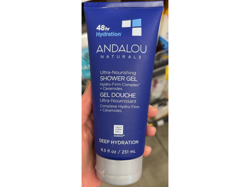 Andalou Naturals Ultra Nourishing Shower Gel, 8.5 fl oz/251 mL