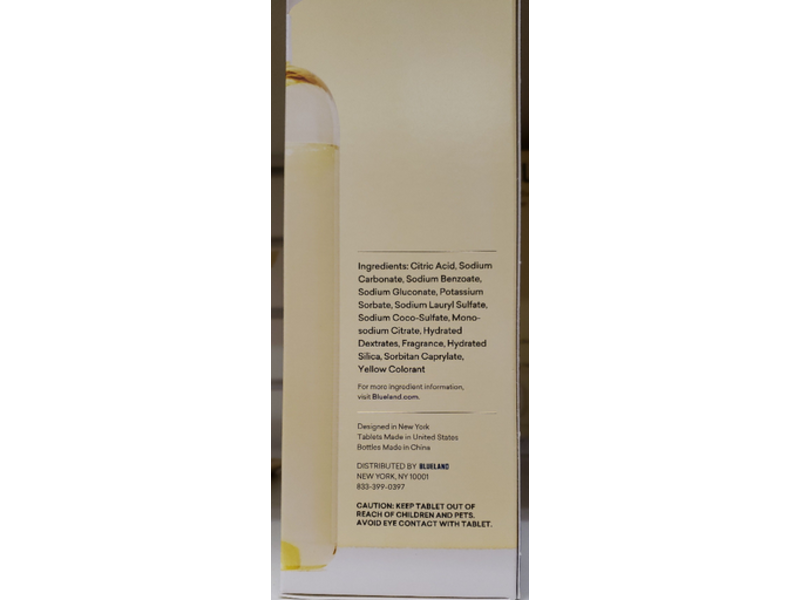 Blueland Multi Surface Cleaner Set, Fresh Lemon, 0.27 oz/7.7 g, 4 Count