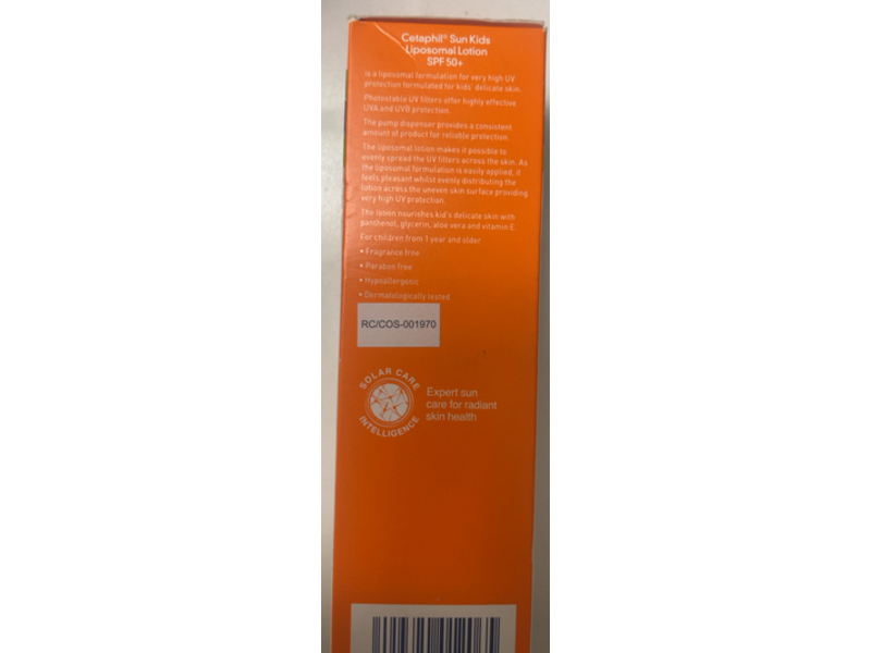 Cetaphil Sun Kids Liposomal Lotion, SPF 50+, 150 mL