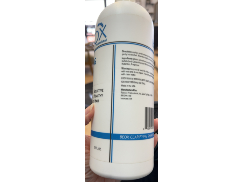 Beox Kera Clean Clarifying Shampoo, 32 fl oz