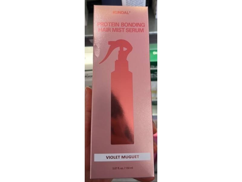 Kundal Protein Bonding Hair Mist Serum, Violet Muguet, 5.07 fl oz/150 mL
