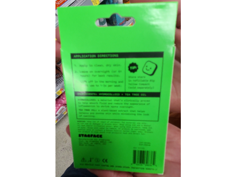 Starface Hydro - Star Pimple Patches, Tea Tree, 32 Count