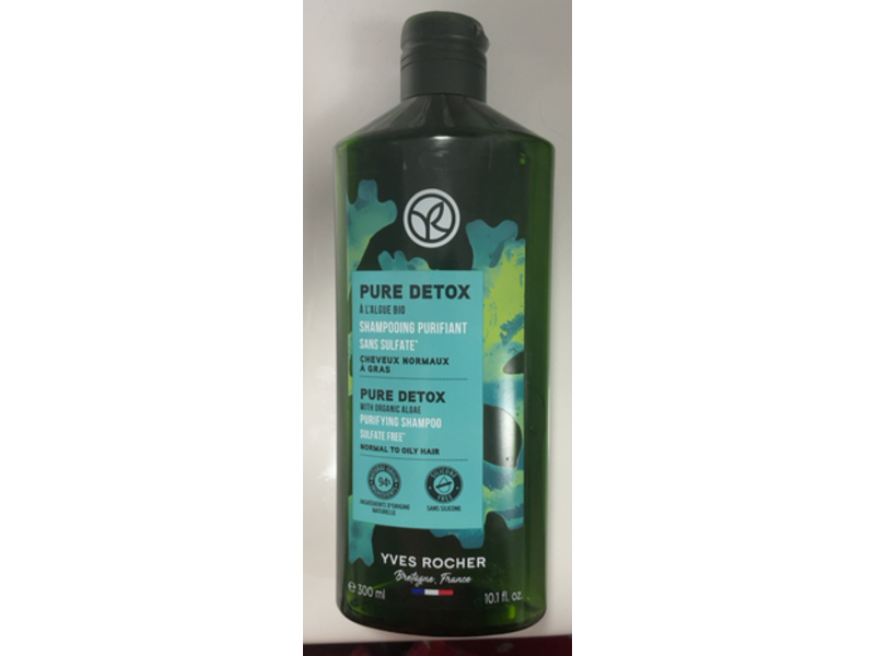 Yves Rocher Pure Detox Purifying Shampoo, 10.1 fl oz/300 mL