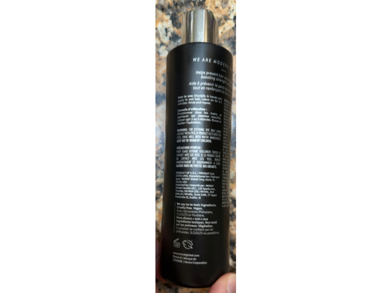 Monat Shampoo + Conditioner, Black, 8 fl oz/237 mL