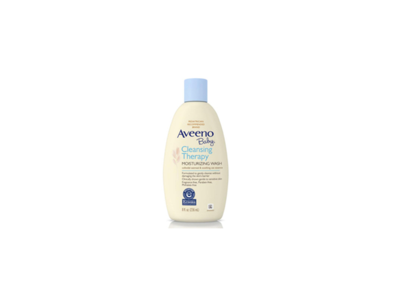 Aveeno Baby Cleansing Therapy Moisturizing Wash, 8 fl oz
