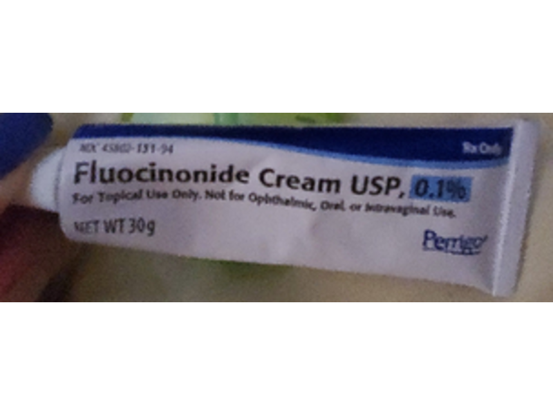 Fluocinonide Cream USP 0.1%, 30 g, Perrigo (RX)