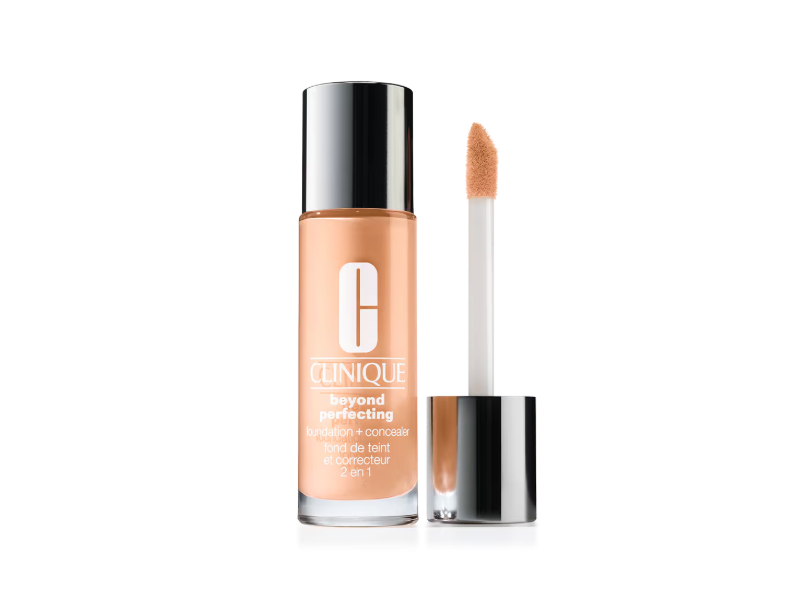 Clinique Beyond Perfecting Foundation + Concealer, WN 38 Sesame,1 fl oz/30 mL