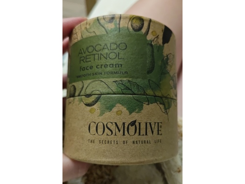 Cosmolive Face Cream, Avocado & Retinol, 1.69 fl oz/50 mL