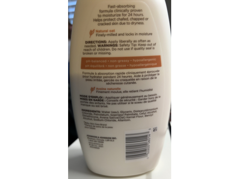 Aveeno Baby Daily Lotion, 532 mL