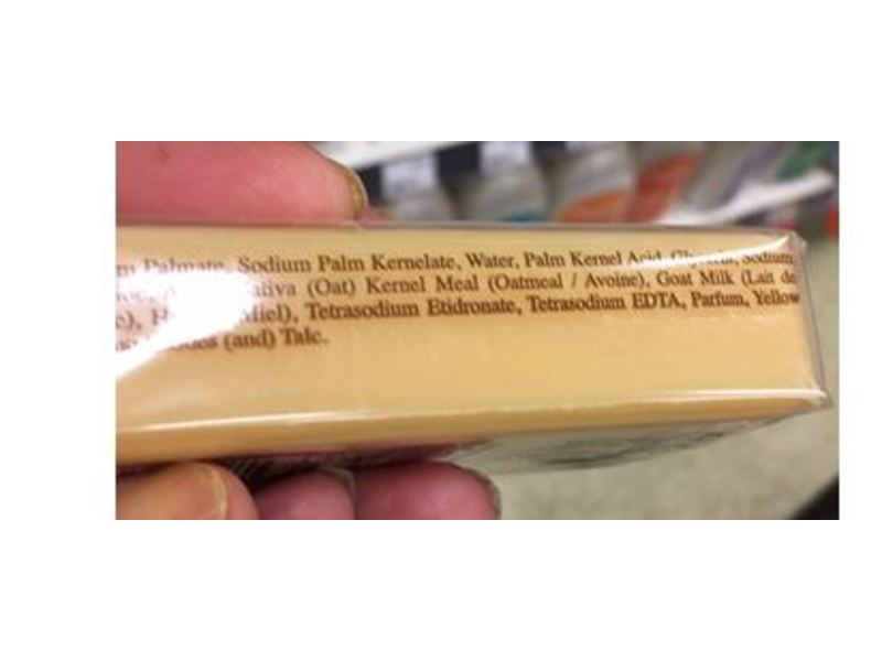 Guelph Soap Company Pure & Natural Bar Soap, Oatmeal Goat Milk & Honey, 3.2 oz/90 g