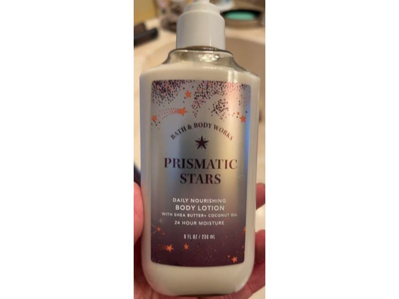 Bath & Body Works Prismatic Stars Daily Nourishing Body Lotion, Shea Butter + Coconut Oil, 8 fl oz/236 mL