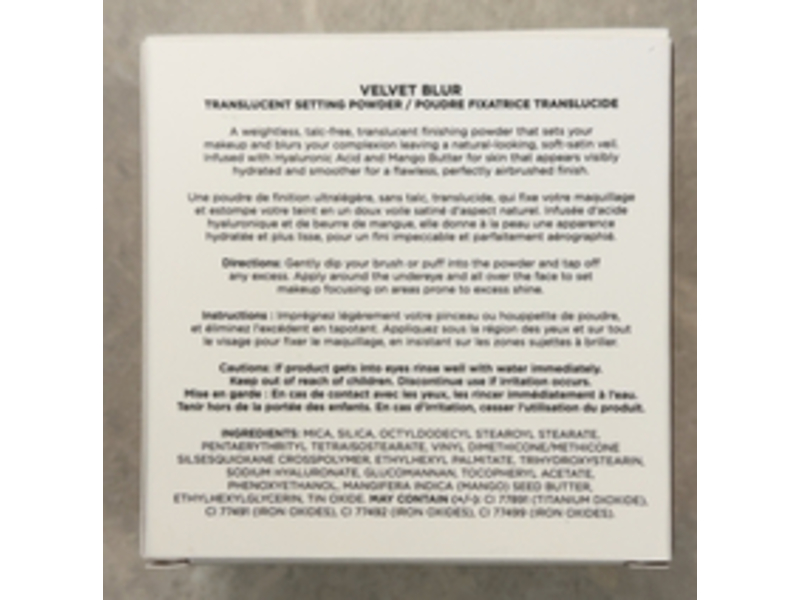 Iconic London Velvet Blur Translucent Setting Powder, 0.35 oz/10 g