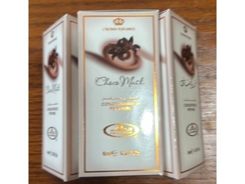 Crown Perfumes Al-Rehab Perfume Oil, Choco Musk, 0.2 oz/6 mL