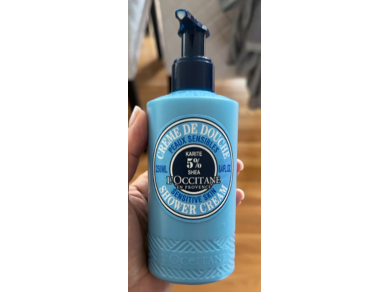L'Occitane en Provence Sensitive Skin Shower Cream, 8.4 fl oz/250 mL
