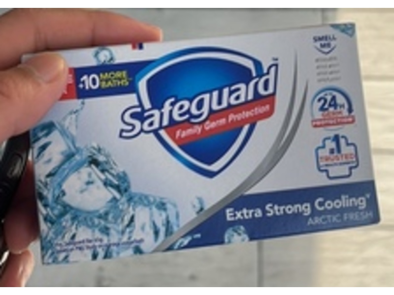 Safeguard Extra Strong Cooling Bar Soap, Arctic Fresh
