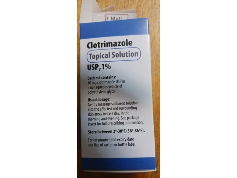 Clotrimazole Topical Solution 1%, 30 mL, TruPharma (Rx)