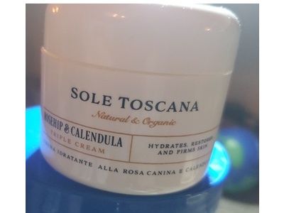 Sole Toscana Natural And Organic Triple Cream, Rosehip And Calendula