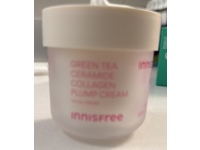 InnisFree Plump Cream, Green Tea + Ceramide + Collagen, 1.69 fl oz/50 mL - thumbnail 2
