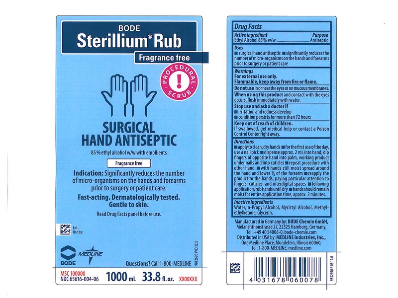 Sterillium Rub Surgical Hand Antiseptic, 33.8 fl oz Ingredients and Reviews