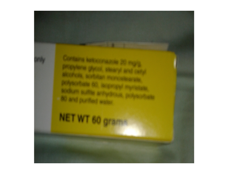 Ketoconazole Cream 2%, 60 g, Fougera (RX)