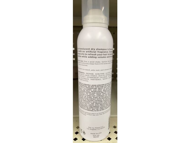 Hairitage By Mindy Mcknight Down To The Basics Dry Shampoo, Fragrance Free, 4.2 oz/206 mL