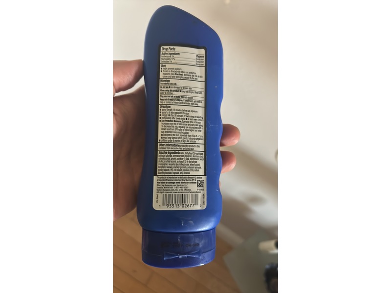 Solimo Sport Sunscreen Lotion, SPF 50, 8 fl oz/256 mL