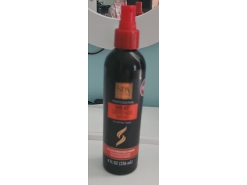 Spa Luxury Professional Heat Defense Hair Spray, 8 fl oz/236 mL