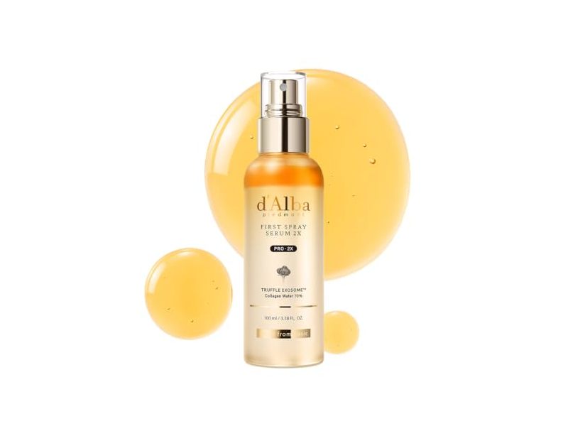 d'Alba Piedmont White Truffle First Spray Serum, 3.38 fl oz/100 mL